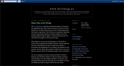 Desktop Screenshot of do1thing.blogspot.com