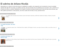 Tablet Screenshot of elsobrinodeatilanonicolas.blogspot.com