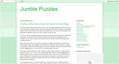 Desktop Screenshot of jumblepuzzles.blogspot.com