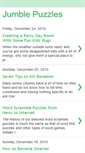 Mobile Screenshot of jumblepuzzles.blogspot.com