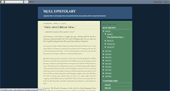 Desktop Screenshot of epistle-null.blogspot.com
