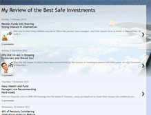 Tablet Screenshot of best-safe-investment.blogspot.com