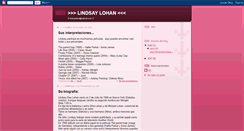 Desktop Screenshot of lindsayfans8.blogspot.com