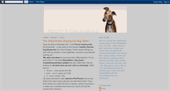 Desktop Screenshot of adoptagreyhound.blogspot.com