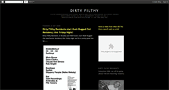 Desktop Screenshot of dirtyfilthyblog.blogspot.com