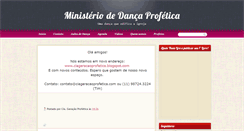 Desktop Screenshot of dancaprofetica-gp.blogspot.com