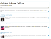 Tablet Screenshot of dancaprofetica-gp.blogspot.com