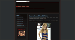 Desktop Screenshot of laurenconradnudevideo.blogspot.com