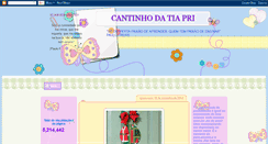 Desktop Screenshot of cantinho-priscila.blogspot.com