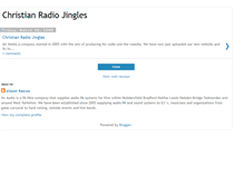 Tablet Screenshot of christianradiojingles.blogspot.com