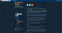 Desktop Screenshot of creando-arte-terapia.blogspot.com