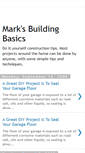 Mobile Screenshot of marksbuildingbasics.blogspot.com