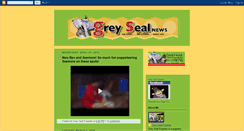 Desktop Screenshot of greysealnews.blogspot.com
