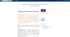Desktop Screenshot of abernethymalformationthree.blogspot.com