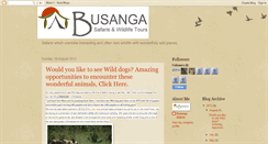 Desktop Screenshot of busanga.blogspot.com