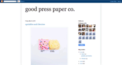 Desktop Screenshot of goodpresspaper.blogspot.com