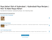 Tablet Screenshot of hyderabadipayarecipe.blogspot.com