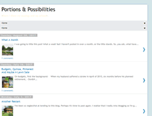 Tablet Screenshot of portionsandpossibilities.blogspot.com