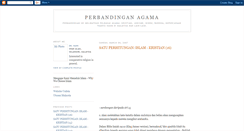 Desktop Screenshot of perbandinganagama.blogspot.com