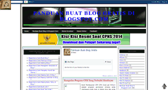 Desktop Screenshot of panduanbuatbloggratis.blogspot.com