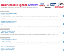 Tablet Screenshot of businessintelligencesoftware.blogspot.com