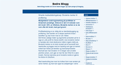 Desktop Screenshot of bedreblogg.blogspot.com