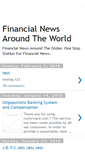 Mobile Screenshot of newsfinancialcompiled.blogspot.com