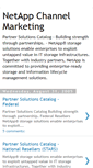 Mobile Screenshot of netappchannelmarketing.blogspot.com