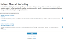 Tablet Screenshot of netappchannelmarketing.blogspot.com