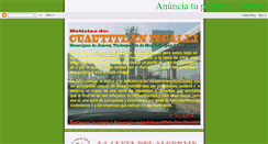 Desktop Screenshot of cuautitlanizcalli.blogspot.com