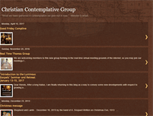 Tablet Screenshot of contemplativegroup.blogspot.com