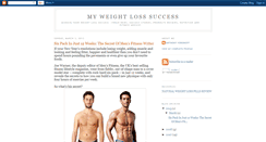 Desktop Screenshot of my-weightlosssuccess.blogspot.com