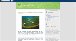 Desktop Screenshot of natureinperu.blogspot.com