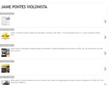 Tablet Screenshot of jaimepontesviolonista.blogspot.com