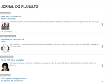 Tablet Screenshot of jornaldoplanalto.blogspot.com