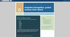 Desktop Screenshot of navgraha.blogspot.com