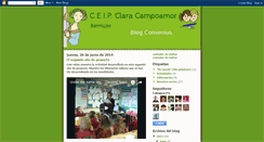 Desktop Screenshot of campoamorcomenius.blogspot.com