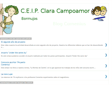 Tablet Screenshot of campoamorcomenius.blogspot.com