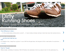 Tablet Screenshot of dirtyrunningshoes.blogspot.com