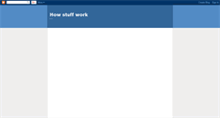 Desktop Screenshot of howstuffworkspro.blogspot.com
