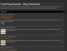 Tablet Screenshot of guiapickupexpress.blogspot.com