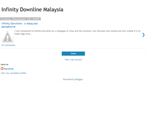 Tablet Screenshot of infinitydownline-malaysia.blogspot.com