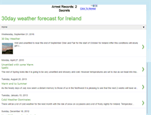 Tablet Screenshot of 30dayforecast.blogspot.com