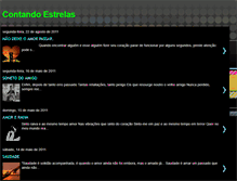 Tablet Screenshot of contandestrelas.blogspot.com