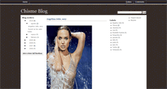 Desktop Screenshot of chismeblog.blogspot.com