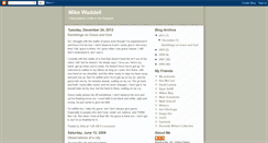 Desktop Screenshot of mikewaddell.blogspot.com