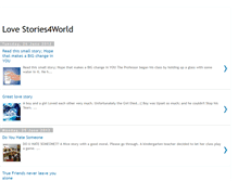 Tablet Screenshot of lovestories4world.blogspot.com