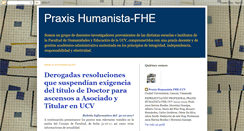 Desktop Screenshot of praxishumanista-fhe.blogspot.com