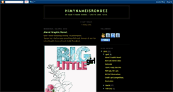 Desktop Screenshot of hellorondez.blogspot.com