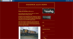 Desktop Screenshot of goodwinalconews.blogspot.com